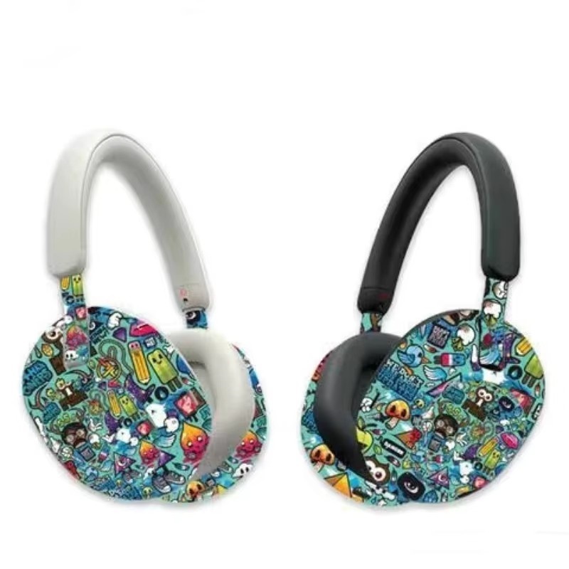 Sony Headphone Wh-1000Xm5 - Renkli Cilt Etiketi Sony WH 1000XM5