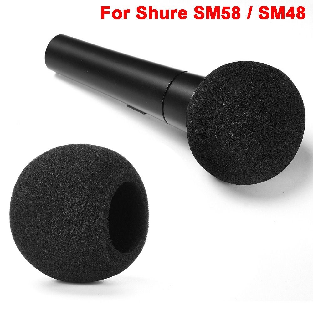 Shure Mic Sm58 - Yedek Mikrofon Ön Cam Kapağı Sürülmüş