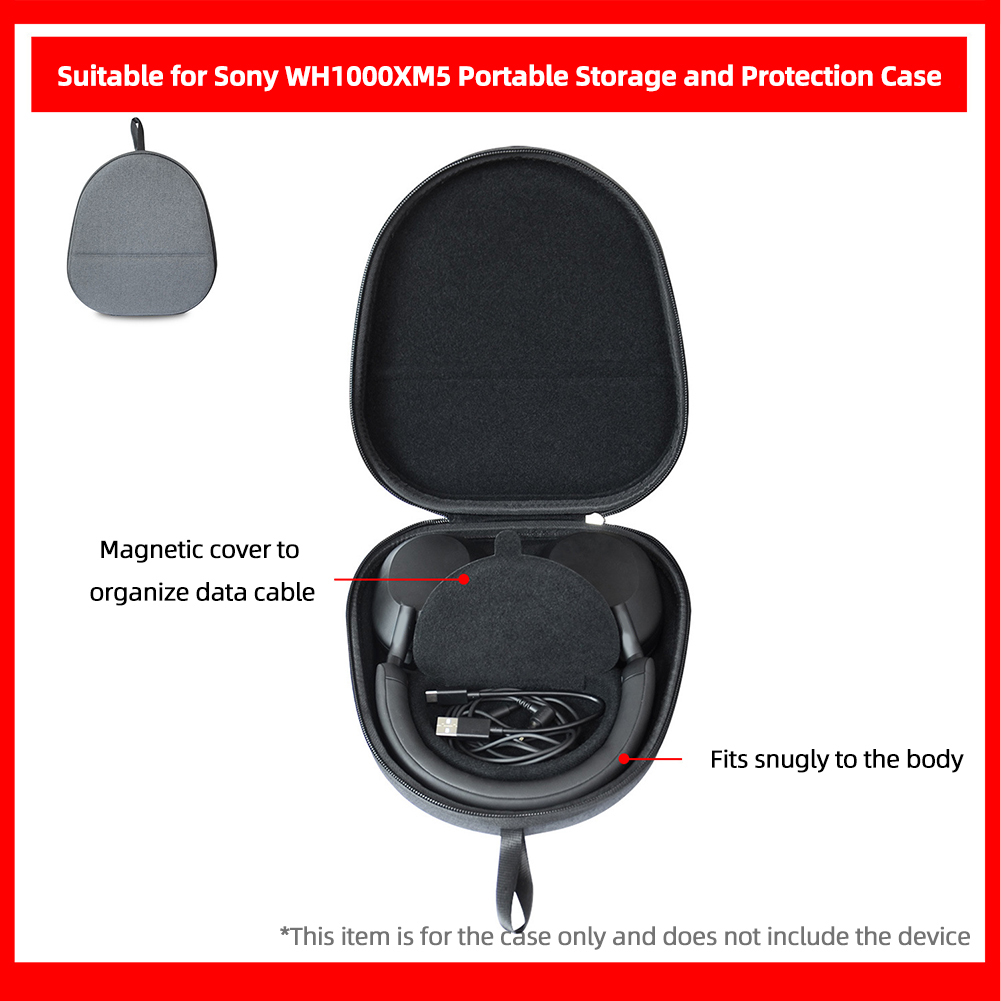Sert Seyahat Çantası EVA Sert  - Sony Headphone Wh-1000Xm5 incelemesi ve fiyatı