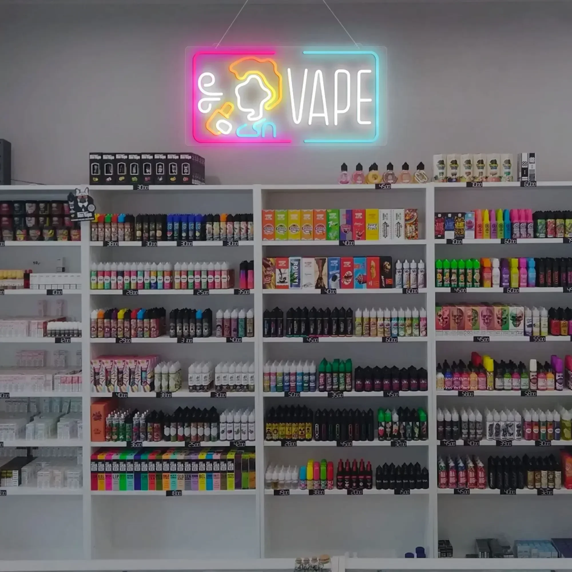 VAPE Neon Tabela Elektronik Si - Vape Decoration incelemesi ve fiyatı