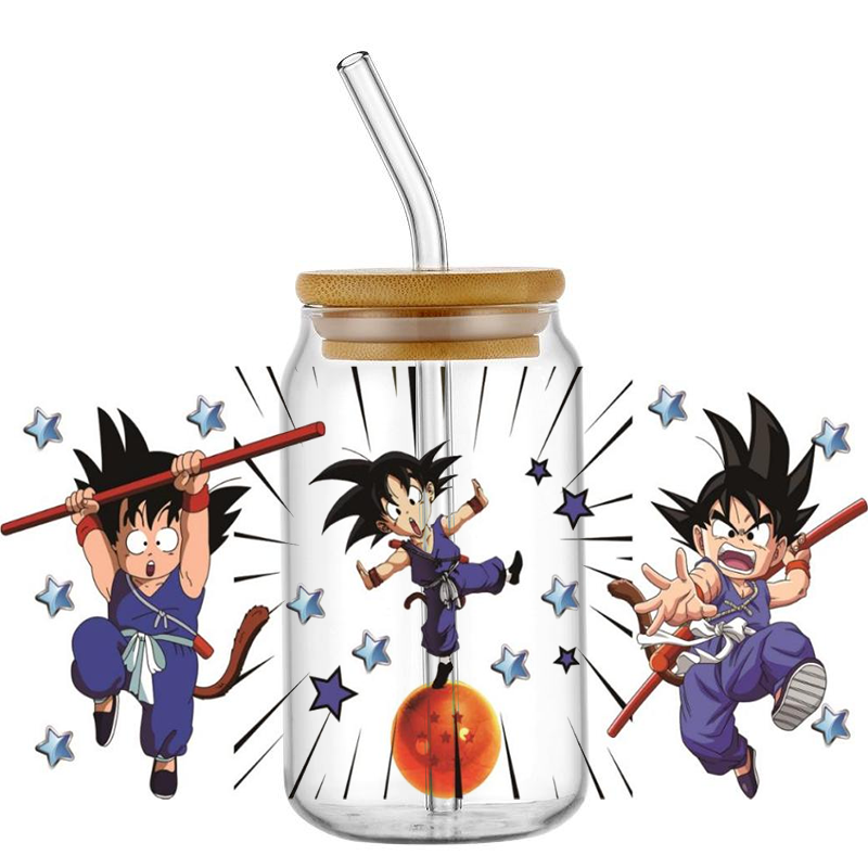 Dragon Ball desenli 16OZ UV DT - Rdta Tank Glass incelemesi ve fiyatı